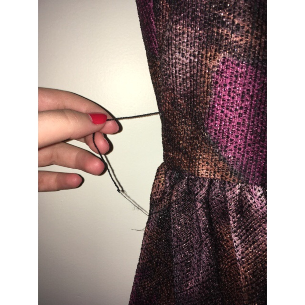 NWT Alice + Olivia Marie Tulip Dress with Bow Belt - Picture 6 of 8